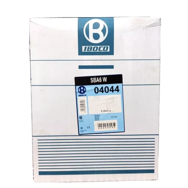 Bocchiotti SBA6 W scatola porta apparecchi 6 moduli 04044 - immagine 2