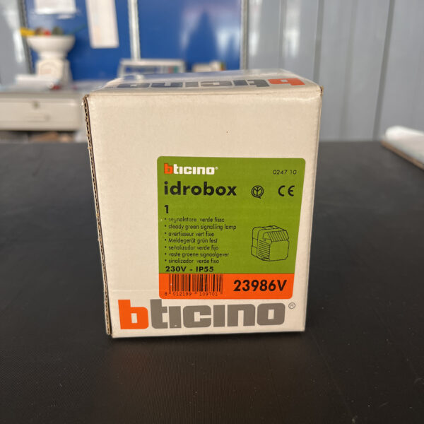 Bticino 23986V Segnalatore Verde Fisoo IP55 230V E14 - immagine 2