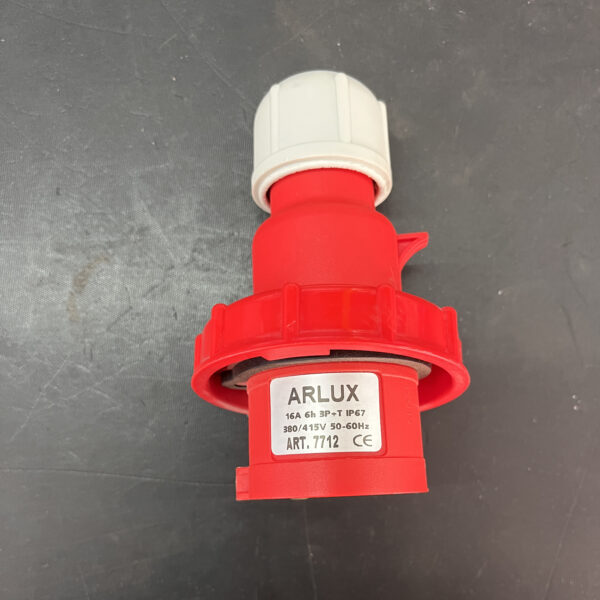 Arlux 7712 Spina dritta mobile 16A 380-415V 3P+T IP67 - immagine 2