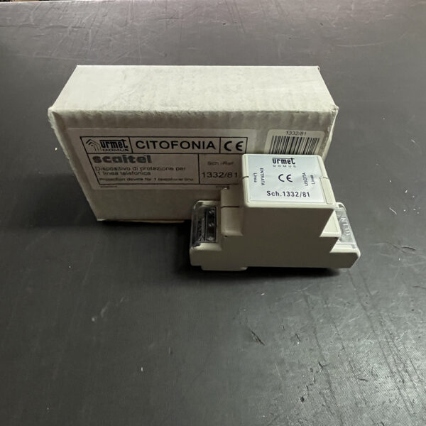Urmet 1332/81 Dispositivo di protezione per 1 linea telefonica analogica
