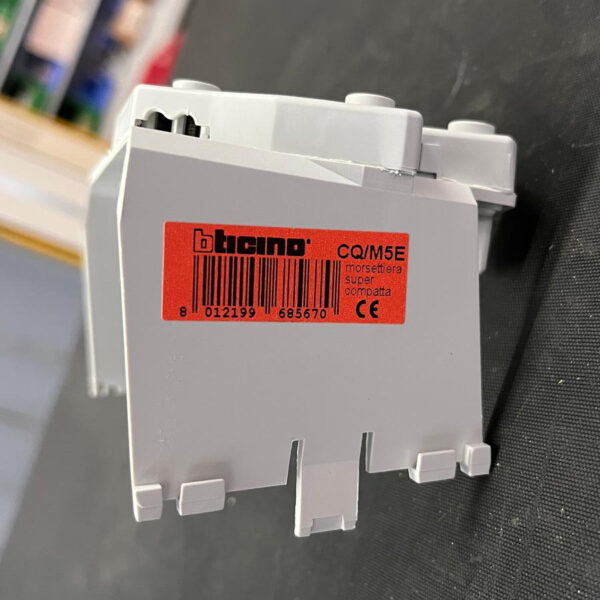 Bticino morsettiera plug in 5 poli supercompatta CQ/mM5E - immagine 3